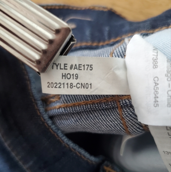 Madewell Stovepipe Jeans Women's Size 29T  Dark Denim - Picture 6 of 12